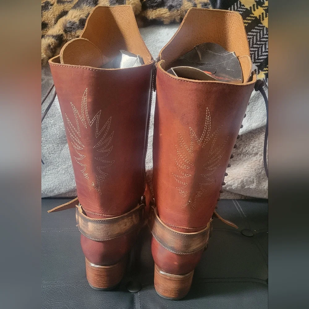 NIB FREEBIRD STAGECOACH BOOTS SZ 12 - Picture 6 of 11